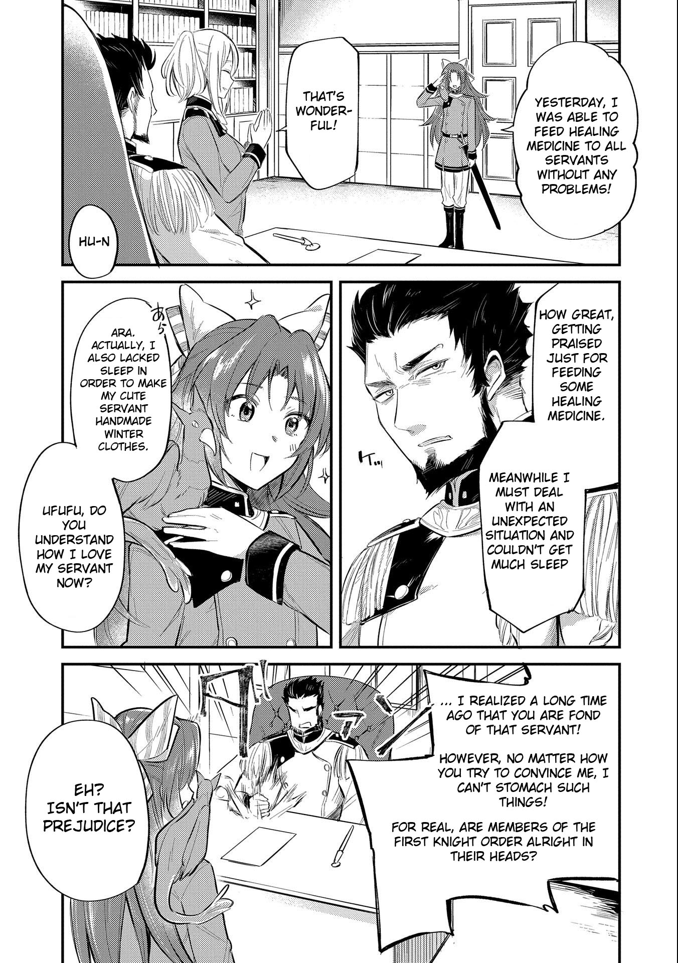 The Reincarnated Great Saint Hides That She's a Saint chapter 9 page 5