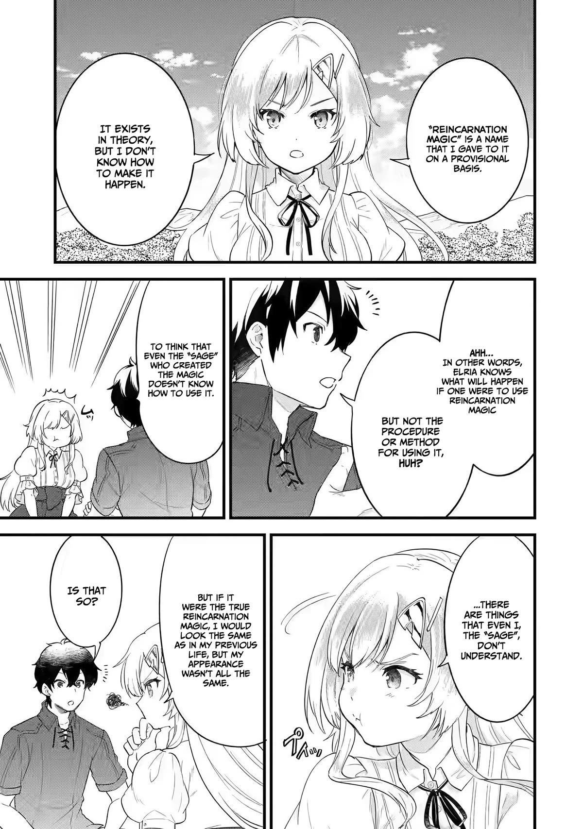 The Reincarnated Marriage of a Hero and a Sage: After Becoming Engaged to a Former Rival, We Became the Strongest Couple chapter 1 page 58