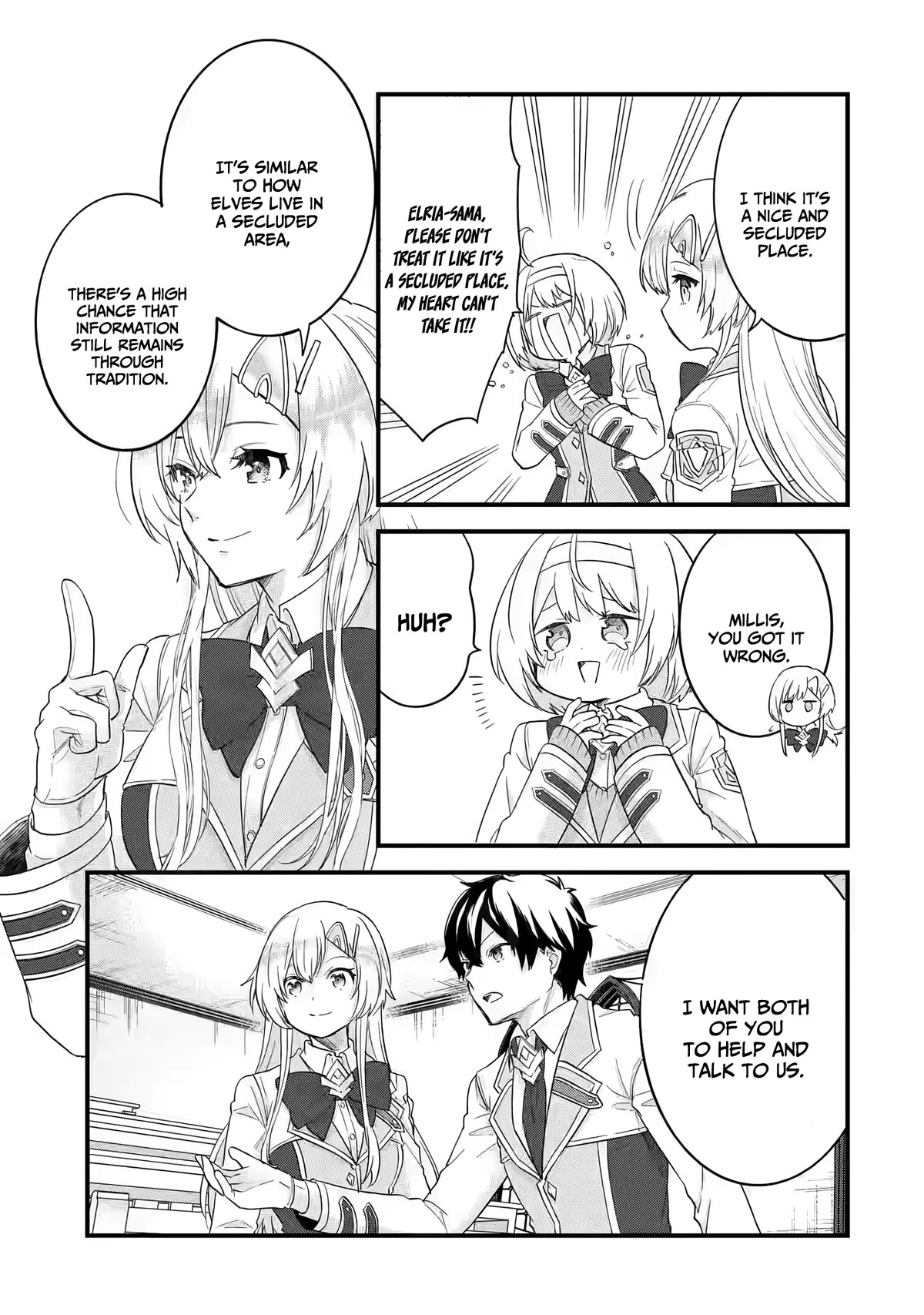 The Reincarnated Marriage of a Hero and a Sage: After Becoming Engaged to a Former Rival, We Became the Strongest Couple chapter 12 page 8