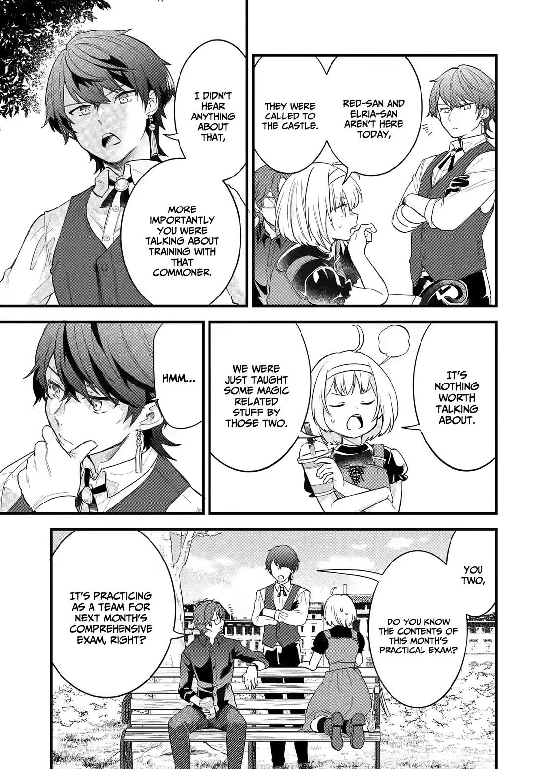 The Reincarnated Marriage of a Hero and a Sage: After Becoming Engaged to a Former Rival, We Became the Strongest Couple chapter 14 page 34