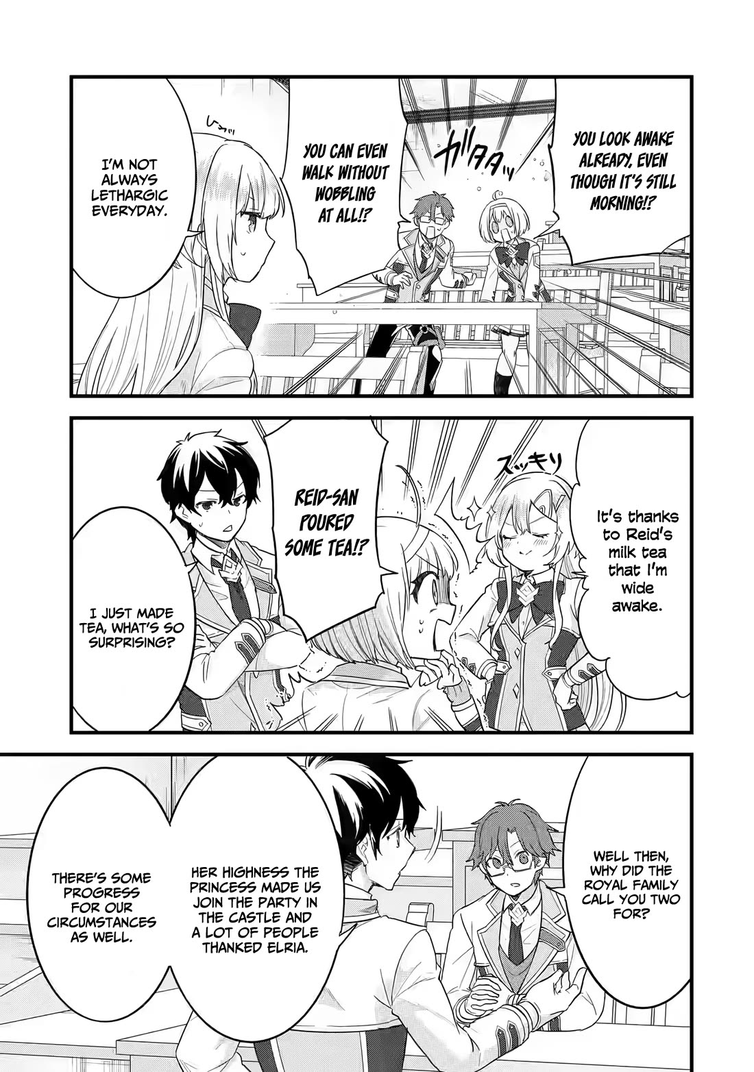 The Reincarnated Marriage of a Hero and a Sage: After Becoming Engaged to a Former Rival, We Became the Strongest Couple chapter 14 page 36