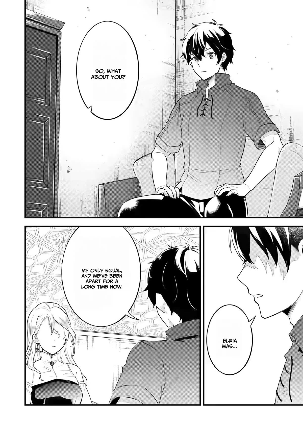 The Reincarnated Marriage of a Hero and a Sage: After Becoming Engaged to a Former Rival, We Became the Strongest Couple chapter 2 page 37