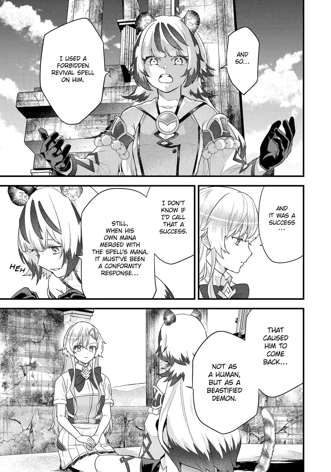 The Reincarnated Marriage of a Hero and a Sage: After Becoming Engaged to a Former Rival, We Became the Strongest Couple chapter 27 page 28