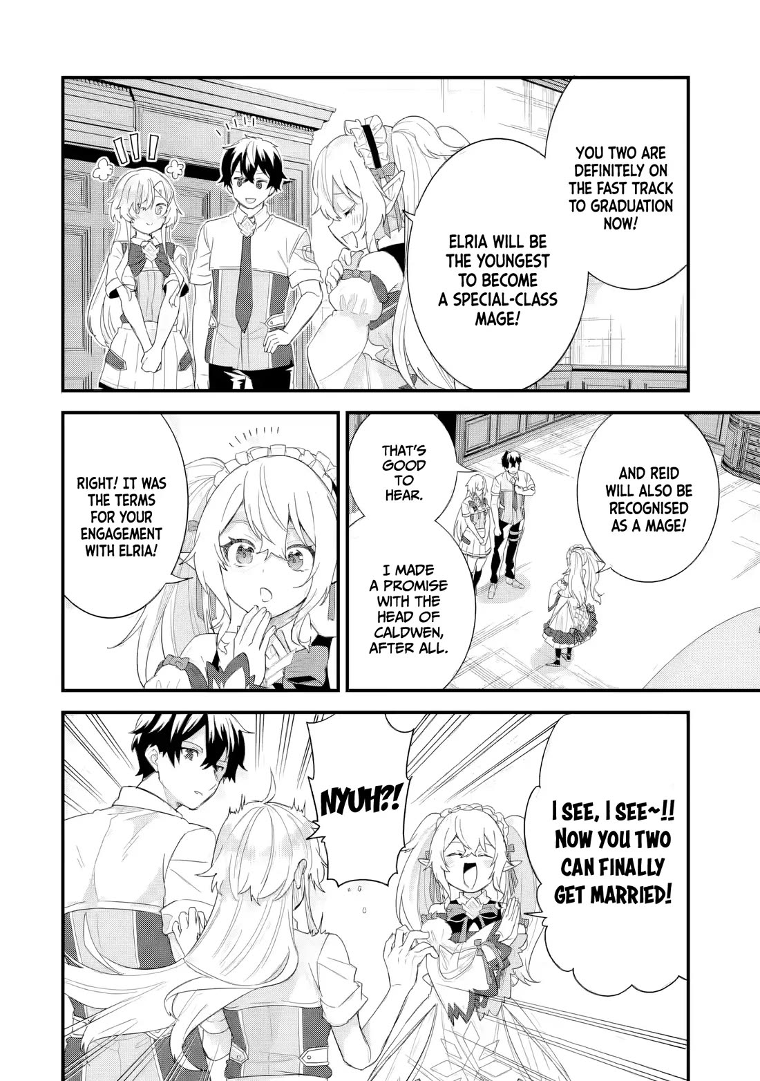 The Reincarnated Marriage of a Hero and a Sage: After Becoming Engaged to a Former Rival, We Became the Strongest Couple chapter 30 page 37