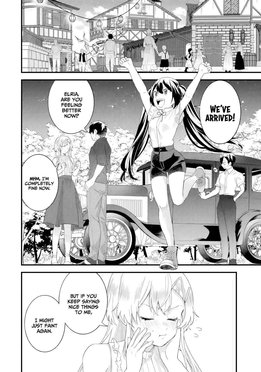 The Reincarnated Marriage of a Hero and a Sage: After Becoming Engaged to a Former Rival, We Became the Strongest Couple chapter 33 page 3