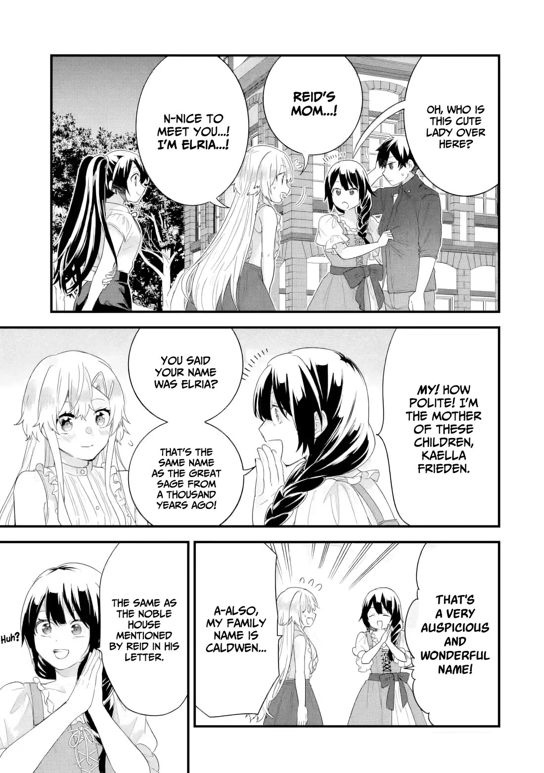 The Reincarnated Marriage of a Hero and a Sage: After Becoming Engaged to a Former Rival, We Became the Strongest Couple chapter 33 page 6