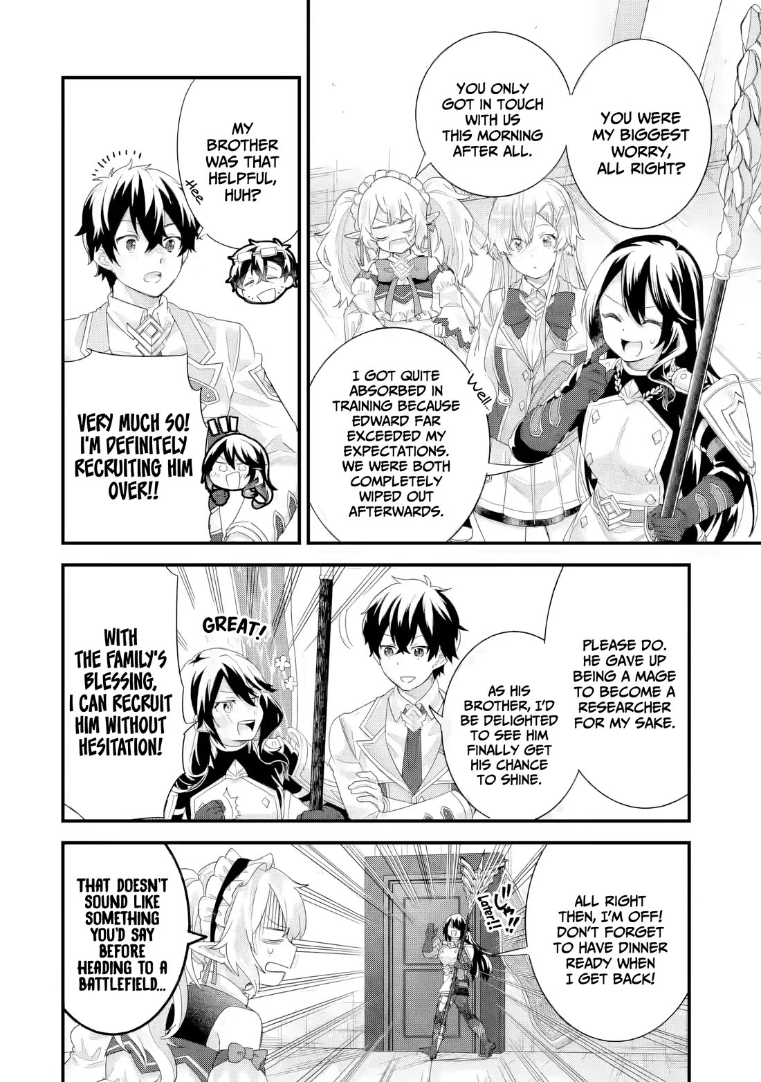 The Reincarnated Marriage of a Hero and a Sage: After Becoming Engaged to a Former Rival, We Became the Strongest Couple chapter 36 page 13