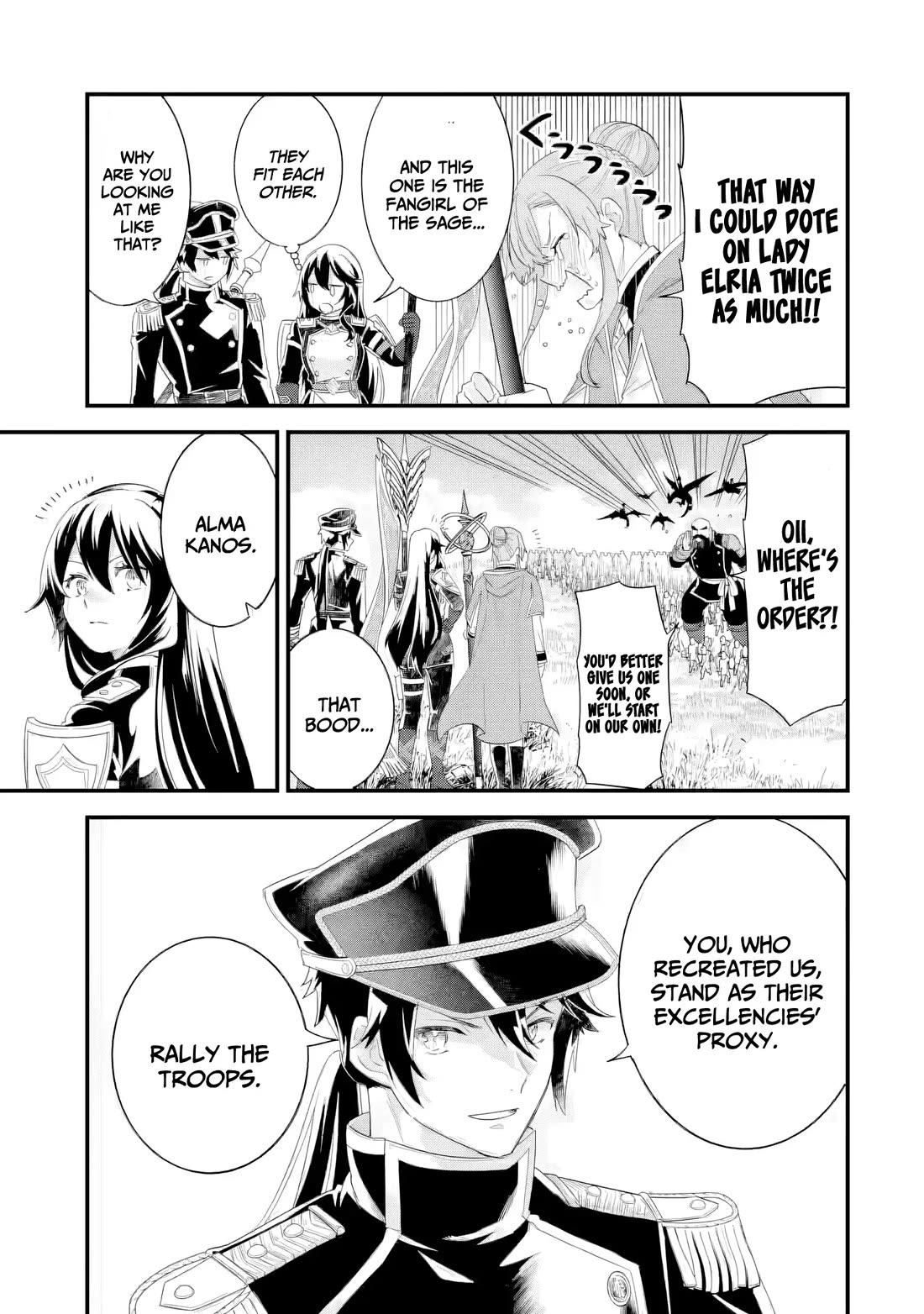 The Reincarnated Marriage of a Hero and a Sage: After Becoming Engaged to a Former Rival, We Became the Strongest Couple chapter 38 page 35