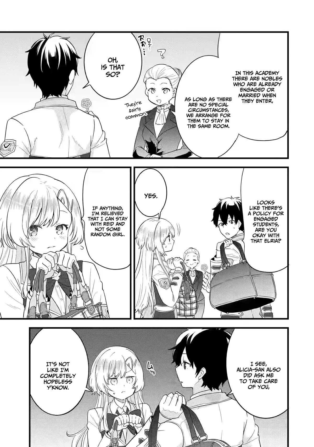 The Reincarnated Marriage of a Hero and a Sage: After Becoming Engaged to a Former Rival, We Became the Strongest Couple chapter 5 page 19