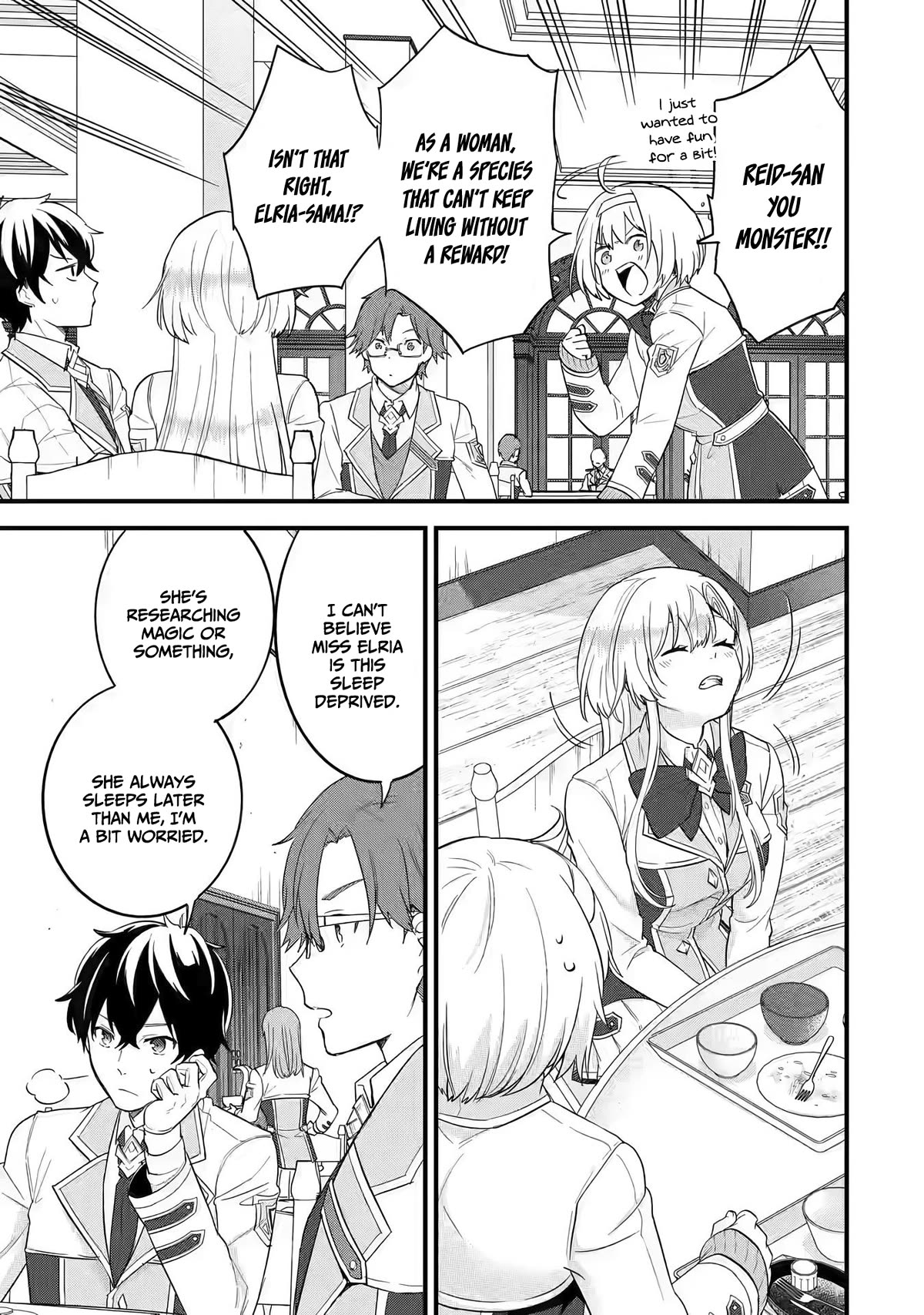 The Reincarnated Marriage of a Hero and a Sage: After Becoming Engaged to a Former Rival, We Became the Strongest Couple chapter 8 page 28