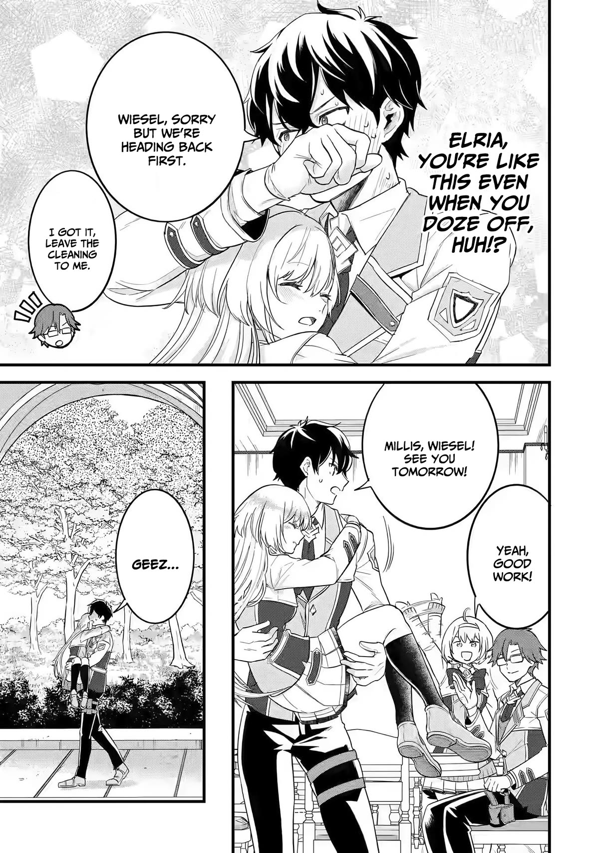 The Reincarnated Marriage of a Hero and a Sage: After Becoming Engaged to a Former Rival, We Became the Strongest Couple chapter 8 page 40