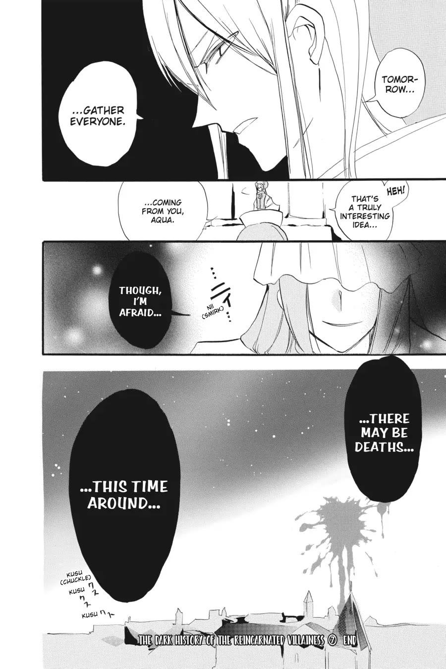 The Reincarnated Villainess' Dark History chapter 32 page 28