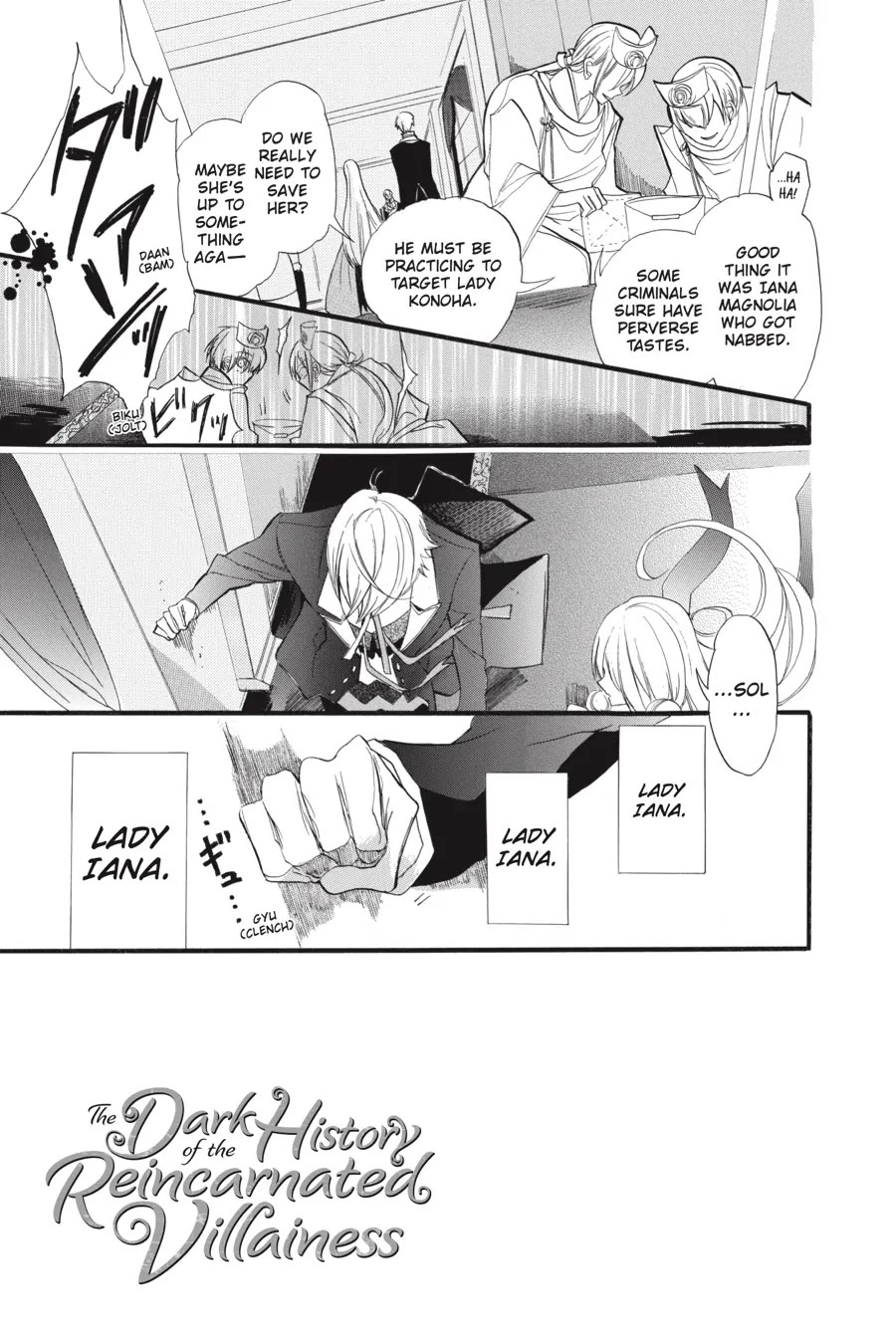 The Reincarnated Villainess' Dark History chapter 37 page 3