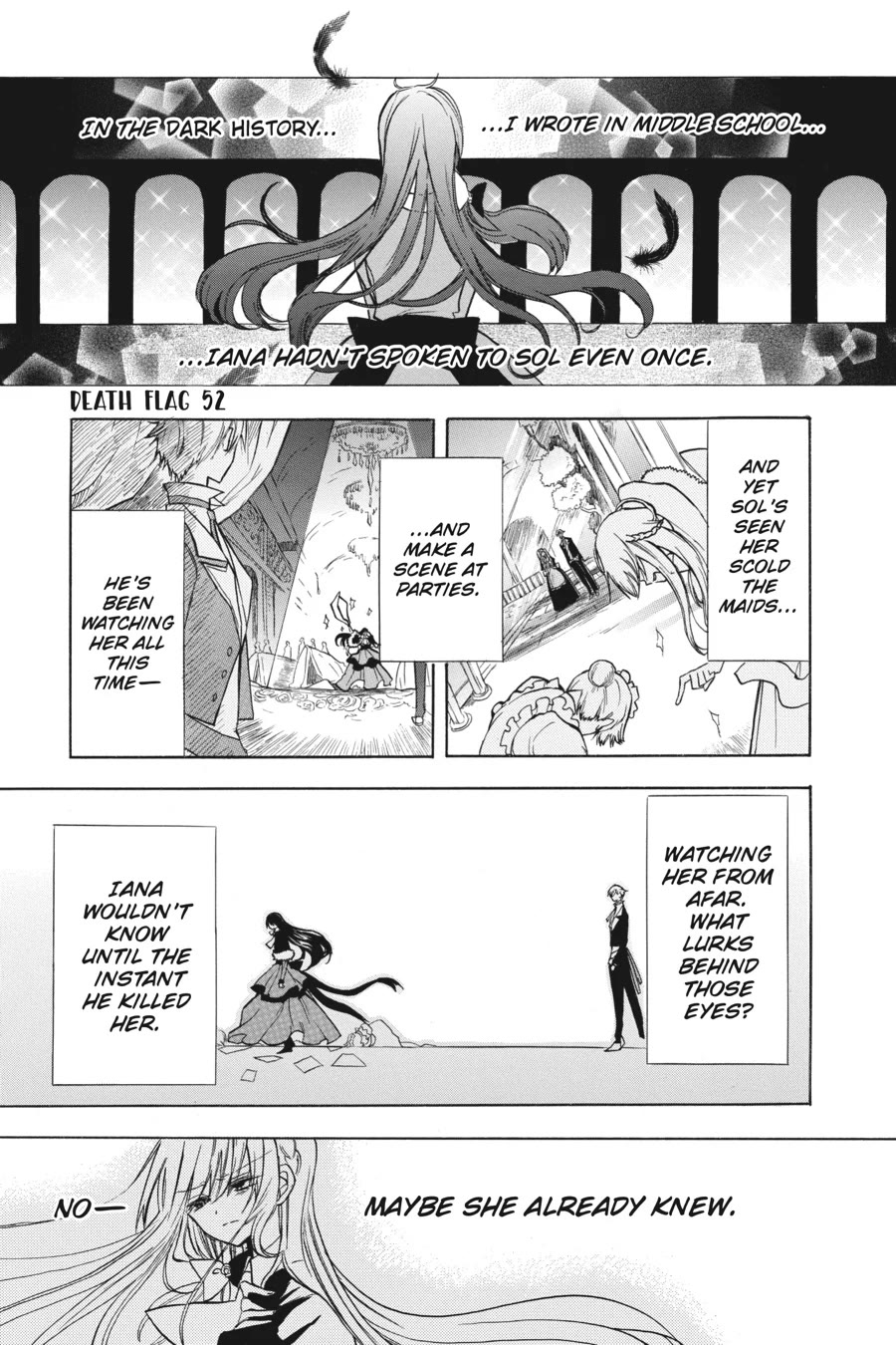 The Reincarnated Villainess' Dark History chapter 52 page 1