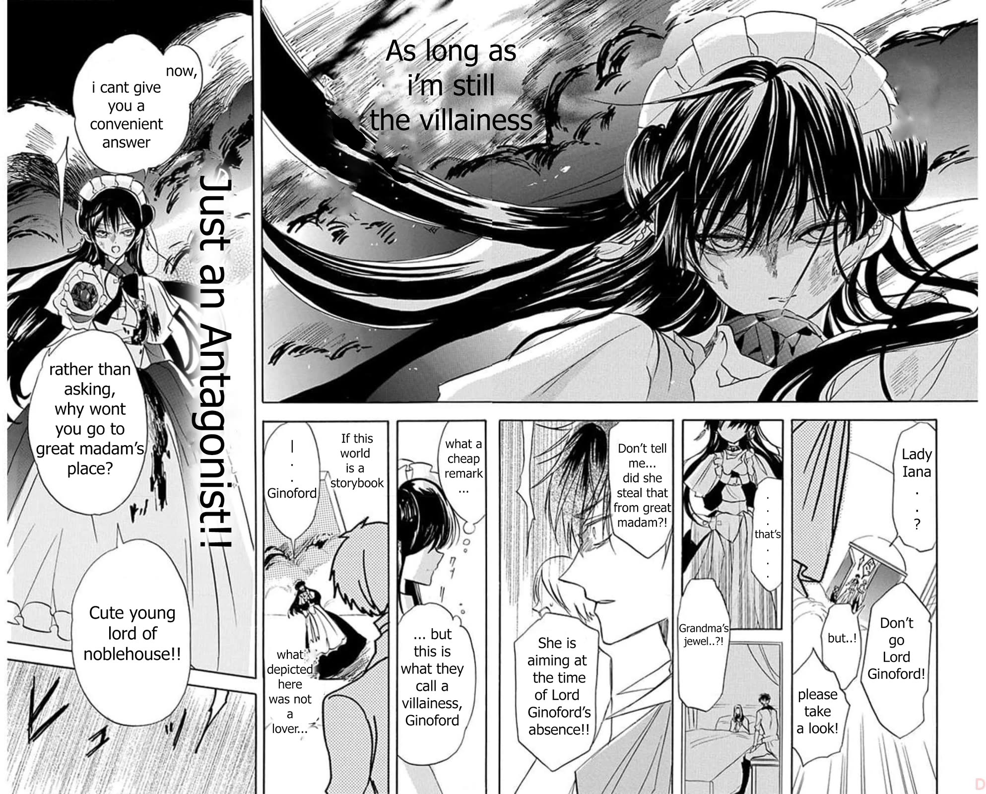 The Reincarnated Villainess' Dark History chapter 53 page 46