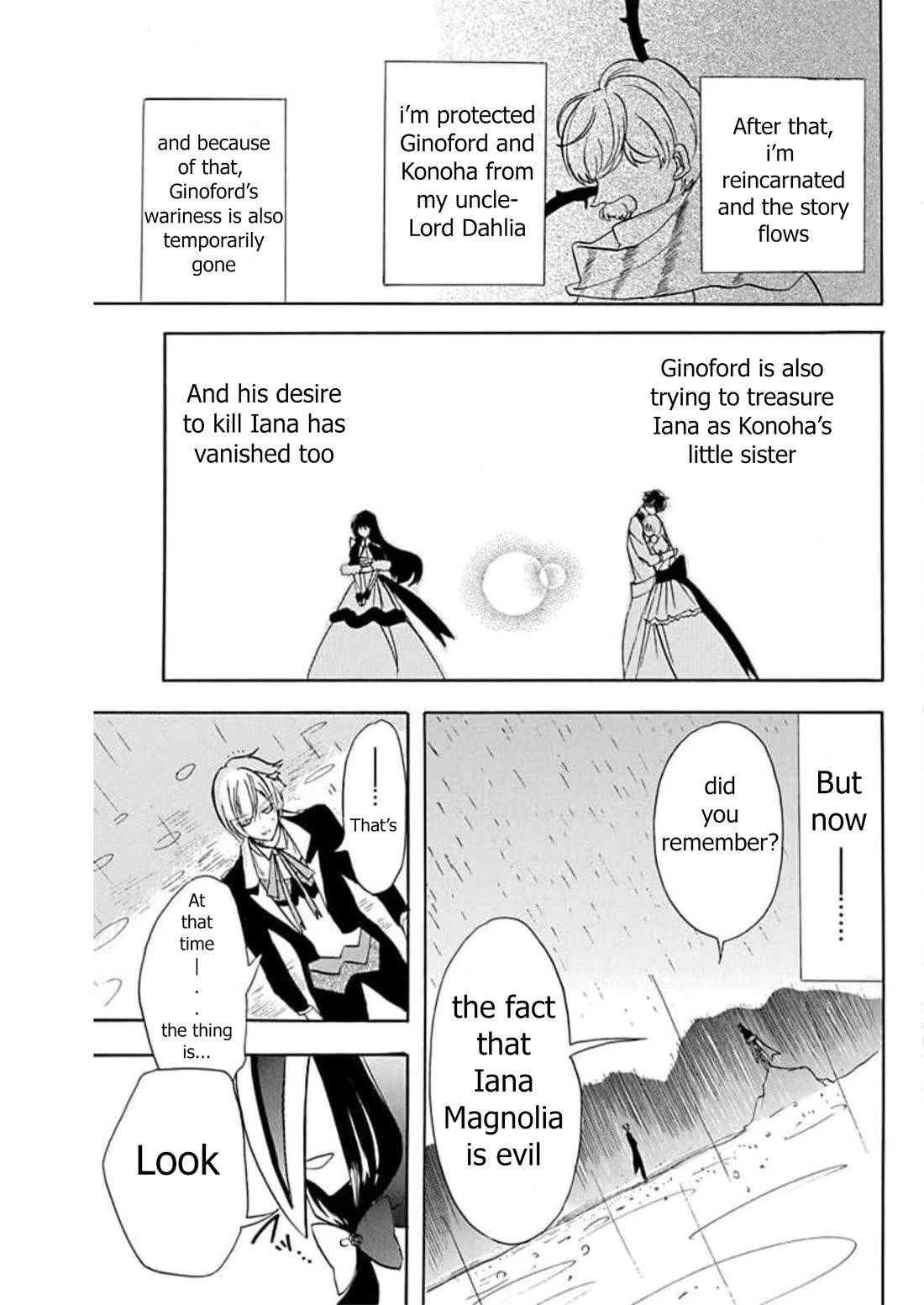 The Reincarnated Villainess' Dark History chapter 53 page 53