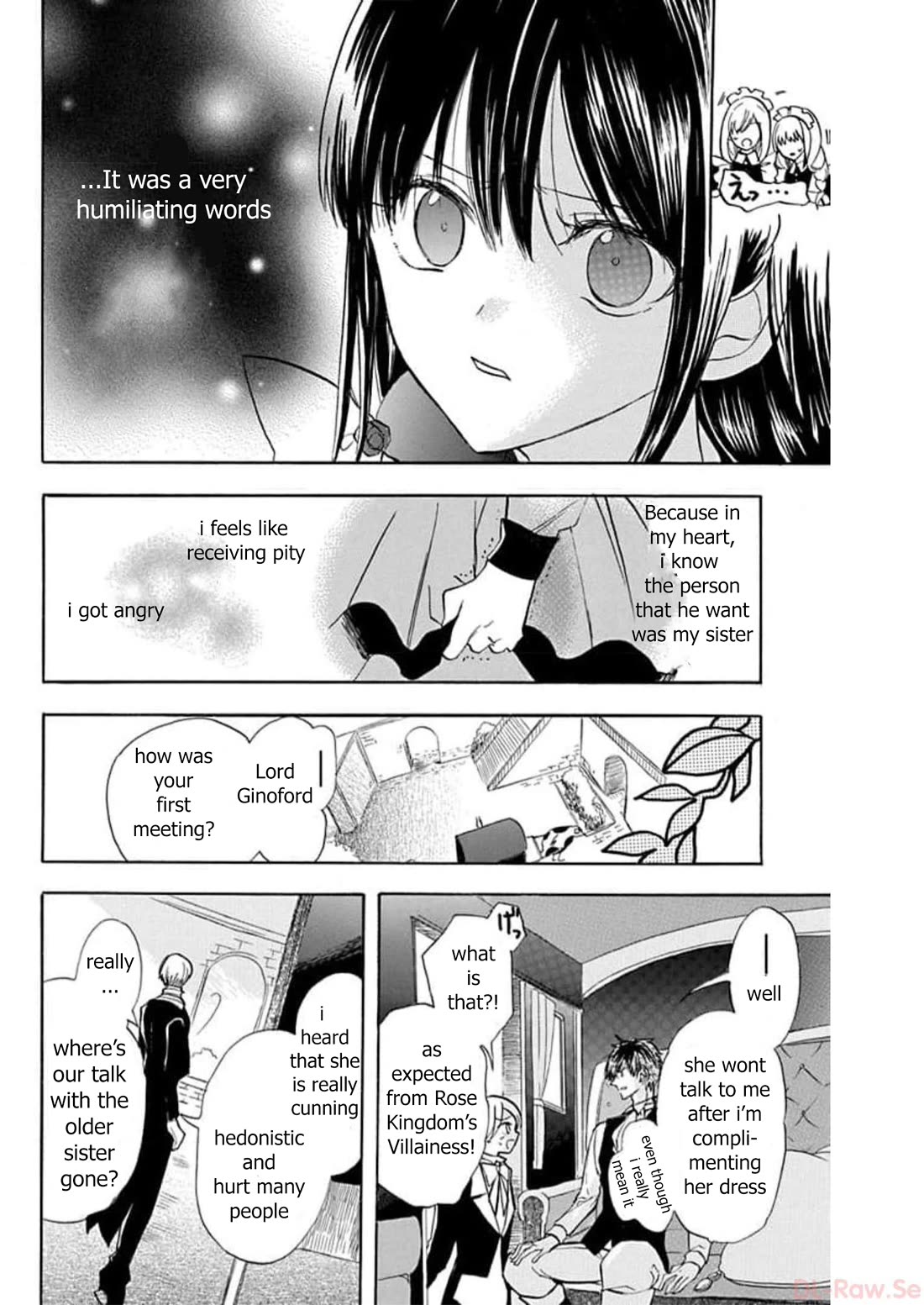 The Reincarnated Villainess' Dark History chapter 53 page 8