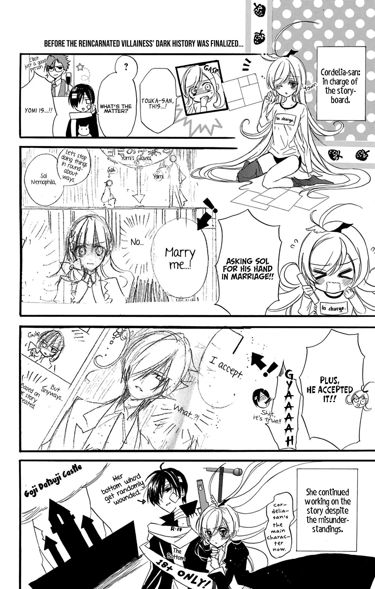 The Reincarnated Villainess' Dark History chapter 7 page 3