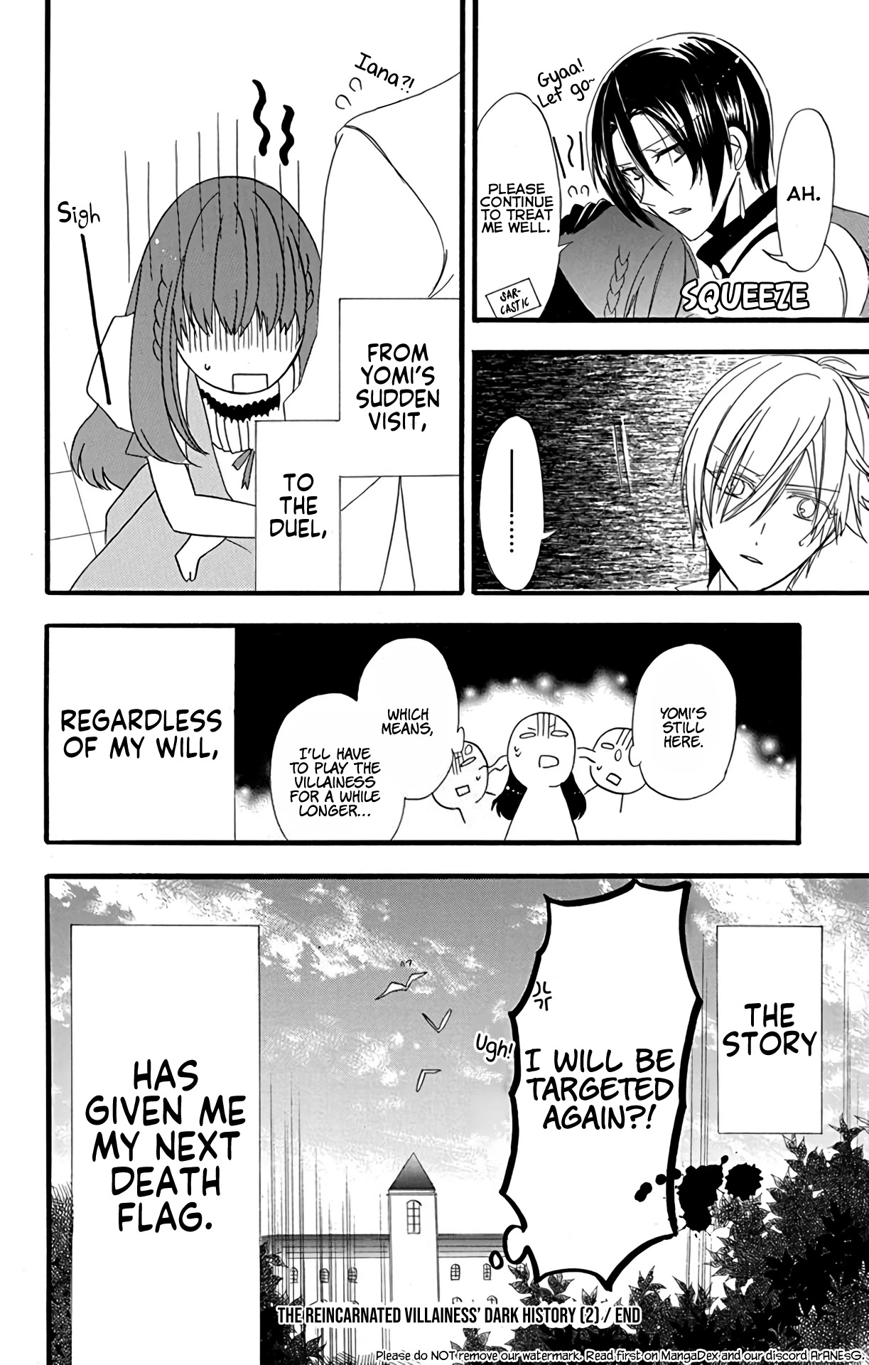 The Reincarnated Villainess' Dark History chapter 7 page 42