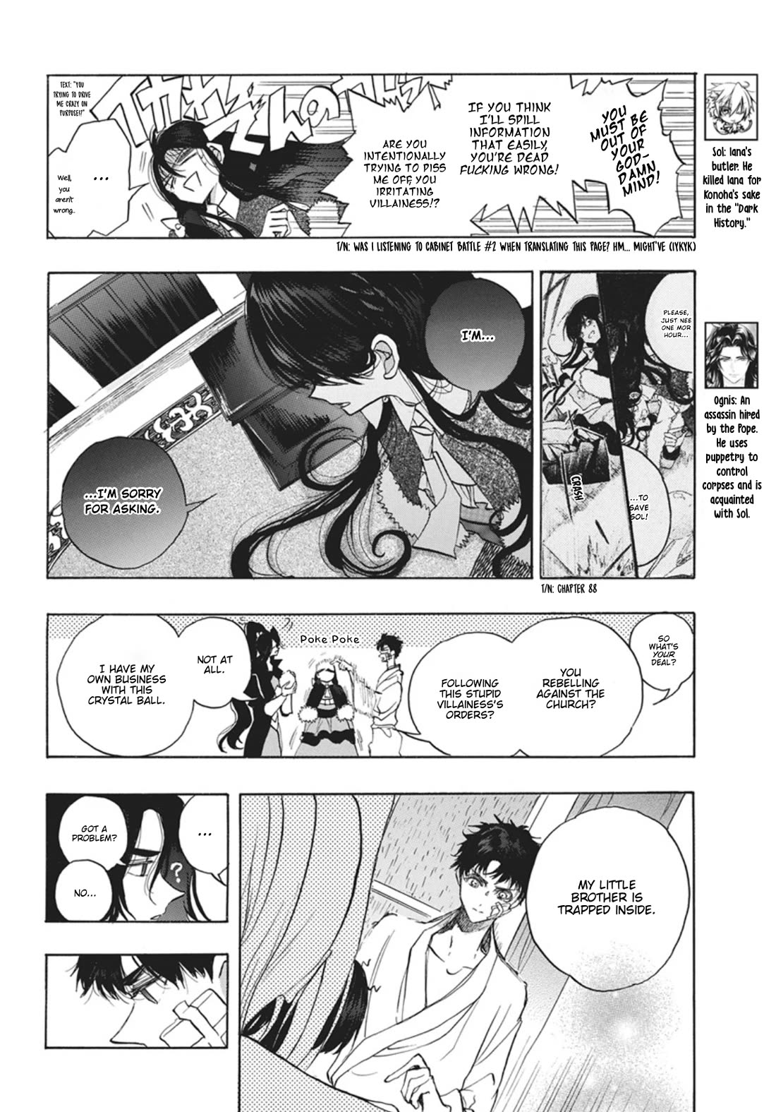 The Reincarnated Villainess' Dark History chapter 89 page 4