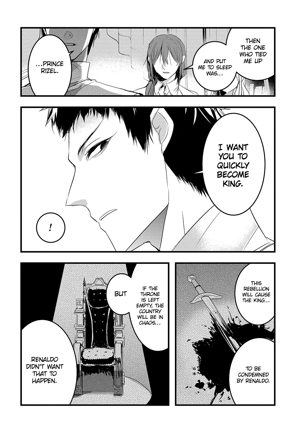 The Reincarnated Villainess Doesn't Want Revenge chapter 19 page 9