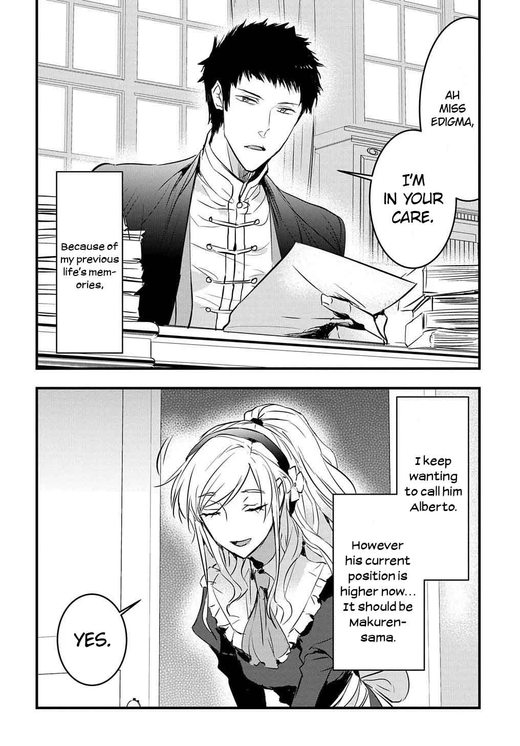 The Reincarnated Villainess Doesn't Want Revenge chapter 2 page 25