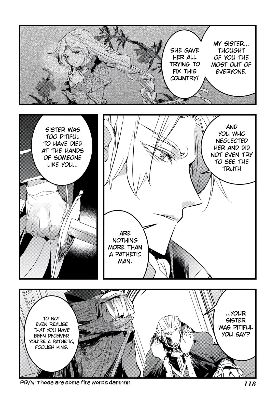 The Reincarnated Villainess Doesn't Want Revenge chapter 22 page 17