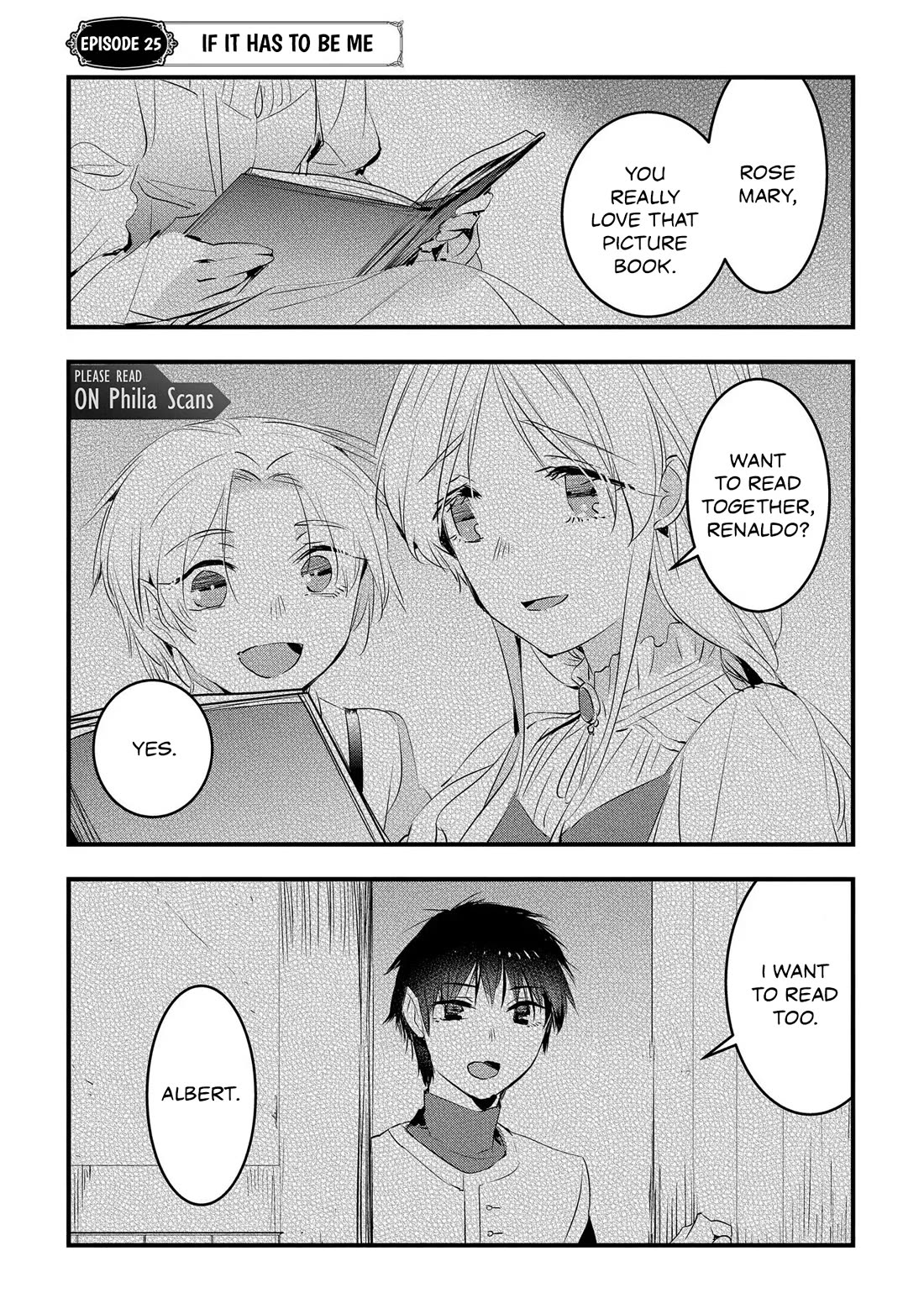 The Reincarnated Villainess Doesn't Want Revenge chapter 25 page 2