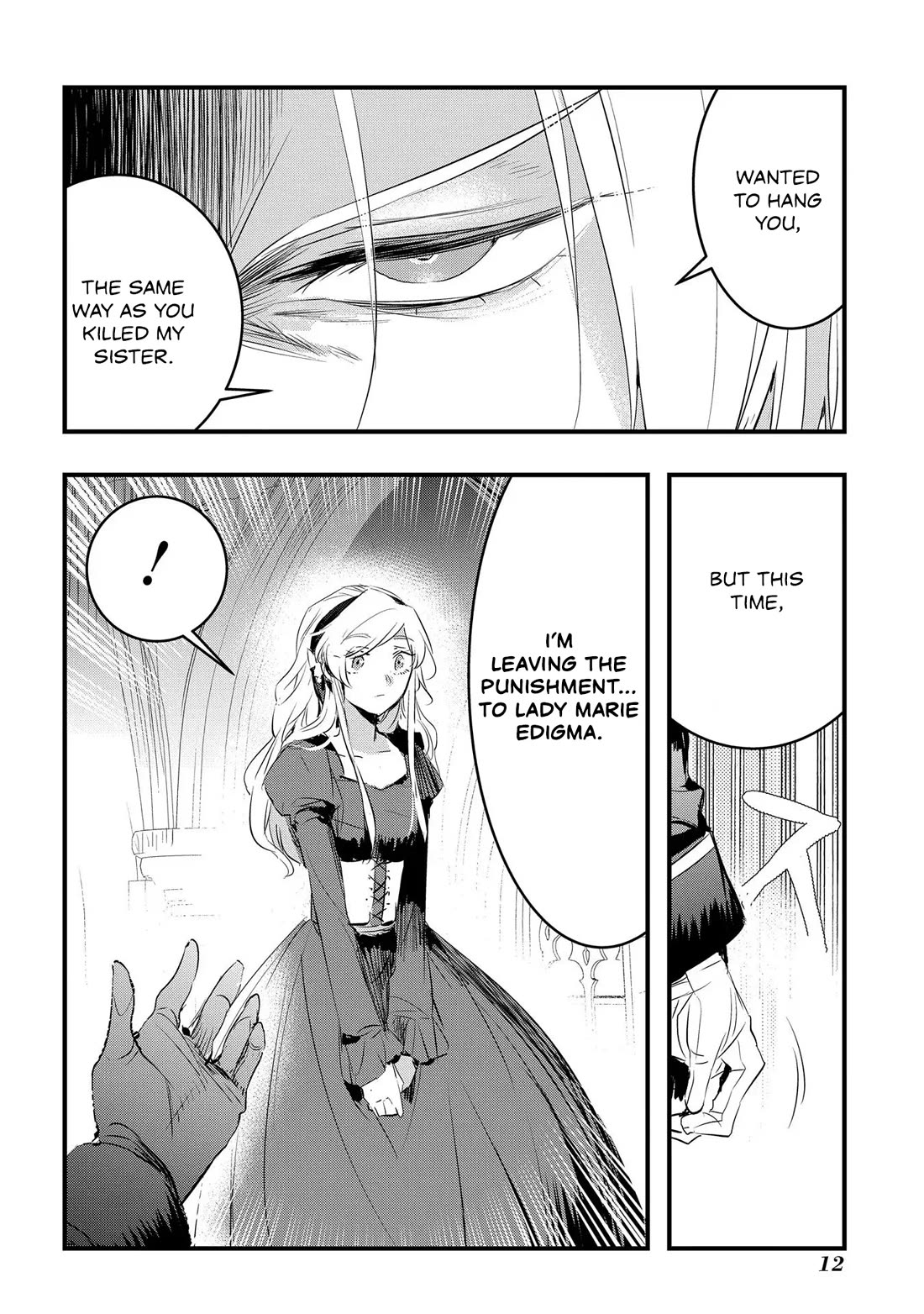 The Reincarnated Villainess Doesn't Want Revenge chapter 25 page 9