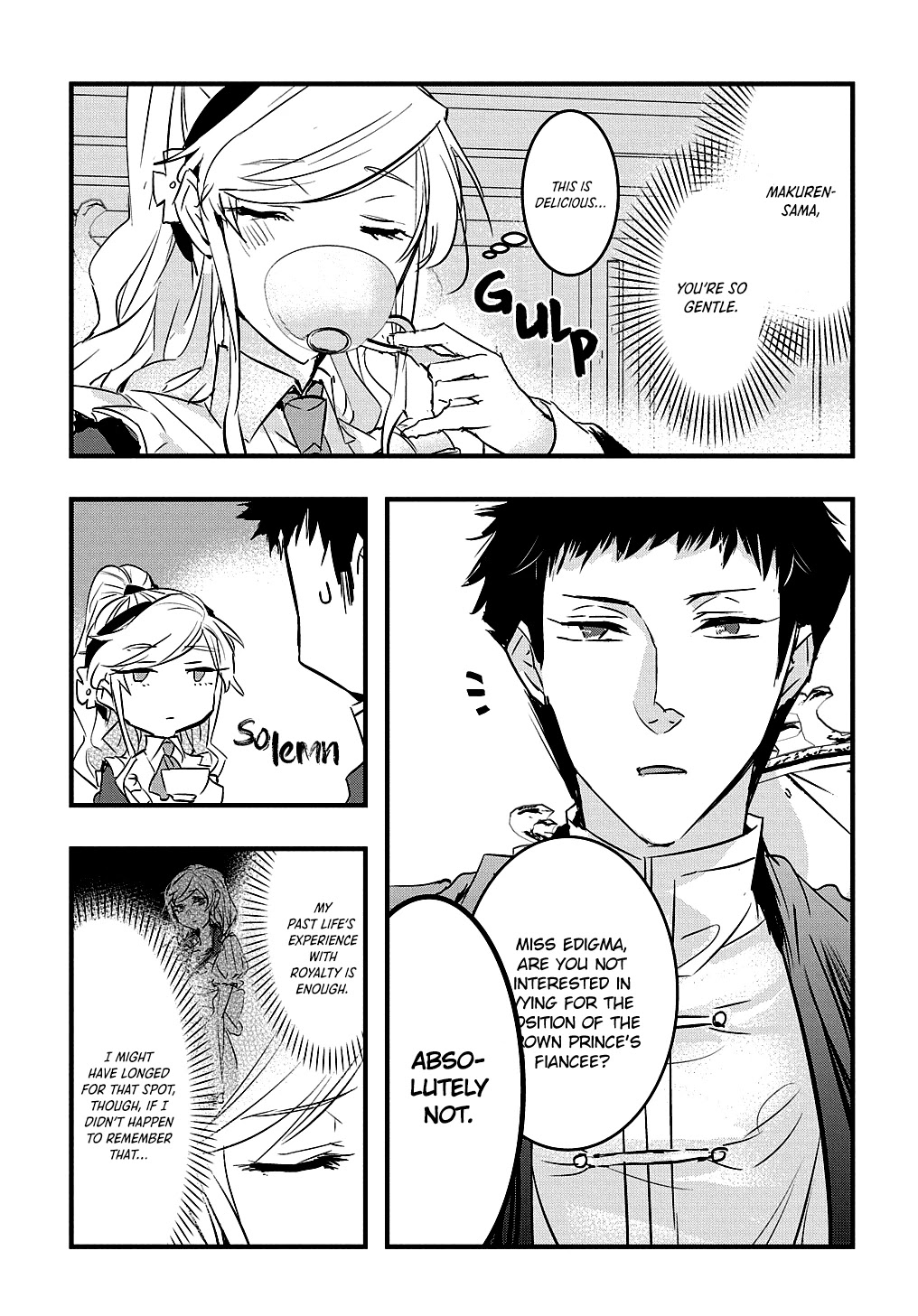 The Reincarnated Villainess Doesn't Want Revenge chapter 4 page 14