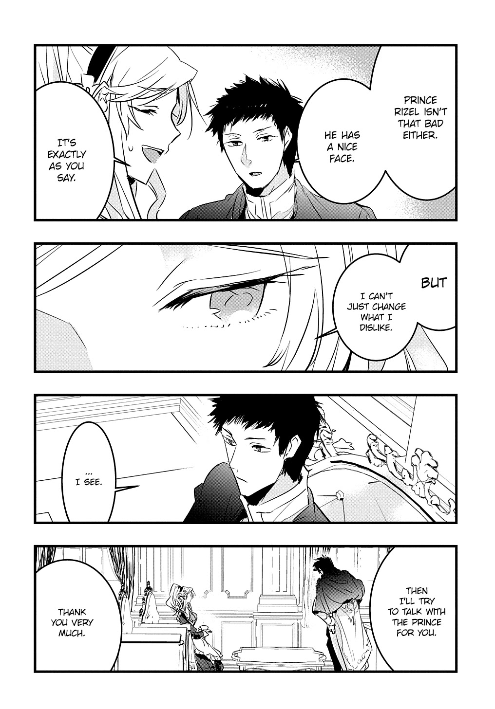 The Reincarnated Villainess Doesn't Want Revenge chapter 4 page 15