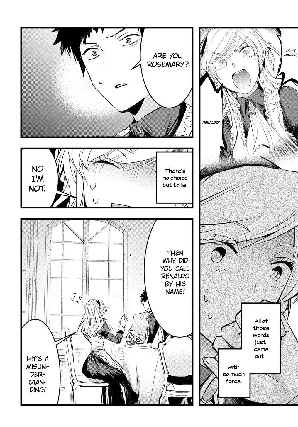 The Reincarnated Villainess Doesn't Want Revenge chapter 7 page 13