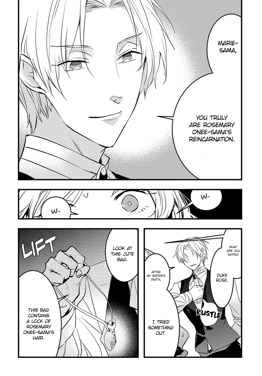 The Reincarnated Villainess Doesn't Want Revenge chapter 7 page 17