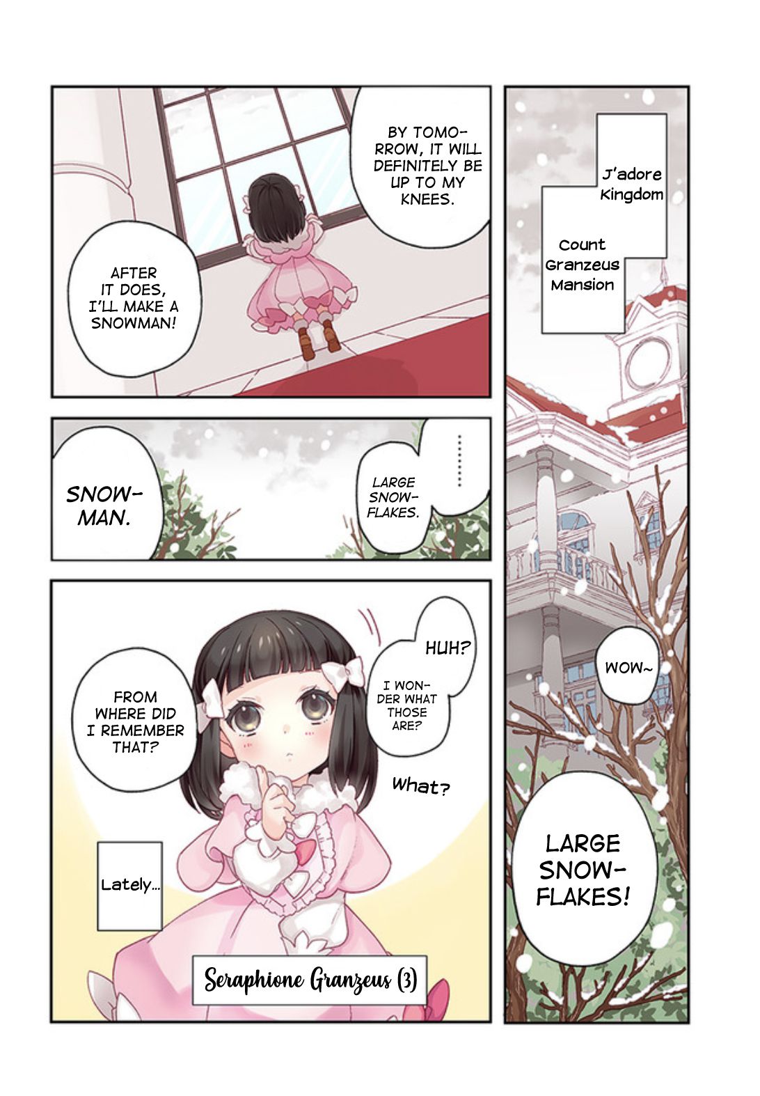 The Reincarnated Young Lady Aims to Be an Adventurer! chapter 1 page 3