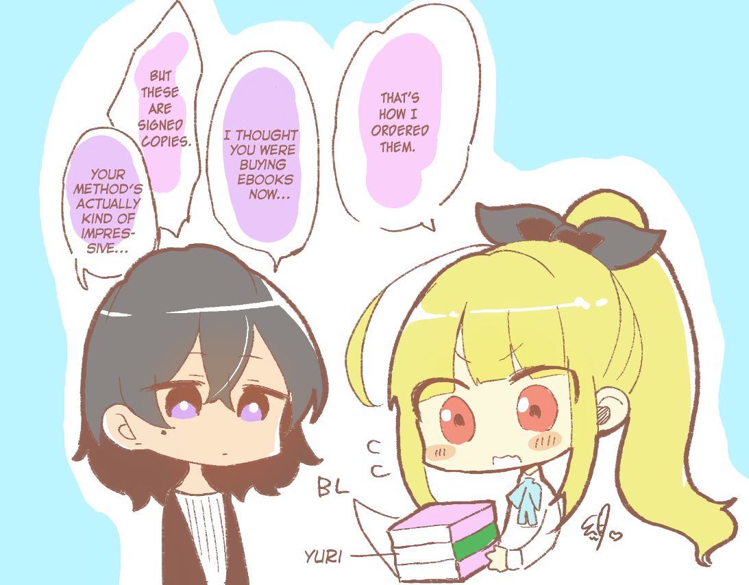 The Results of My Author/Classmate Discovering My Yuri Obsession chapter 23.2 page 15