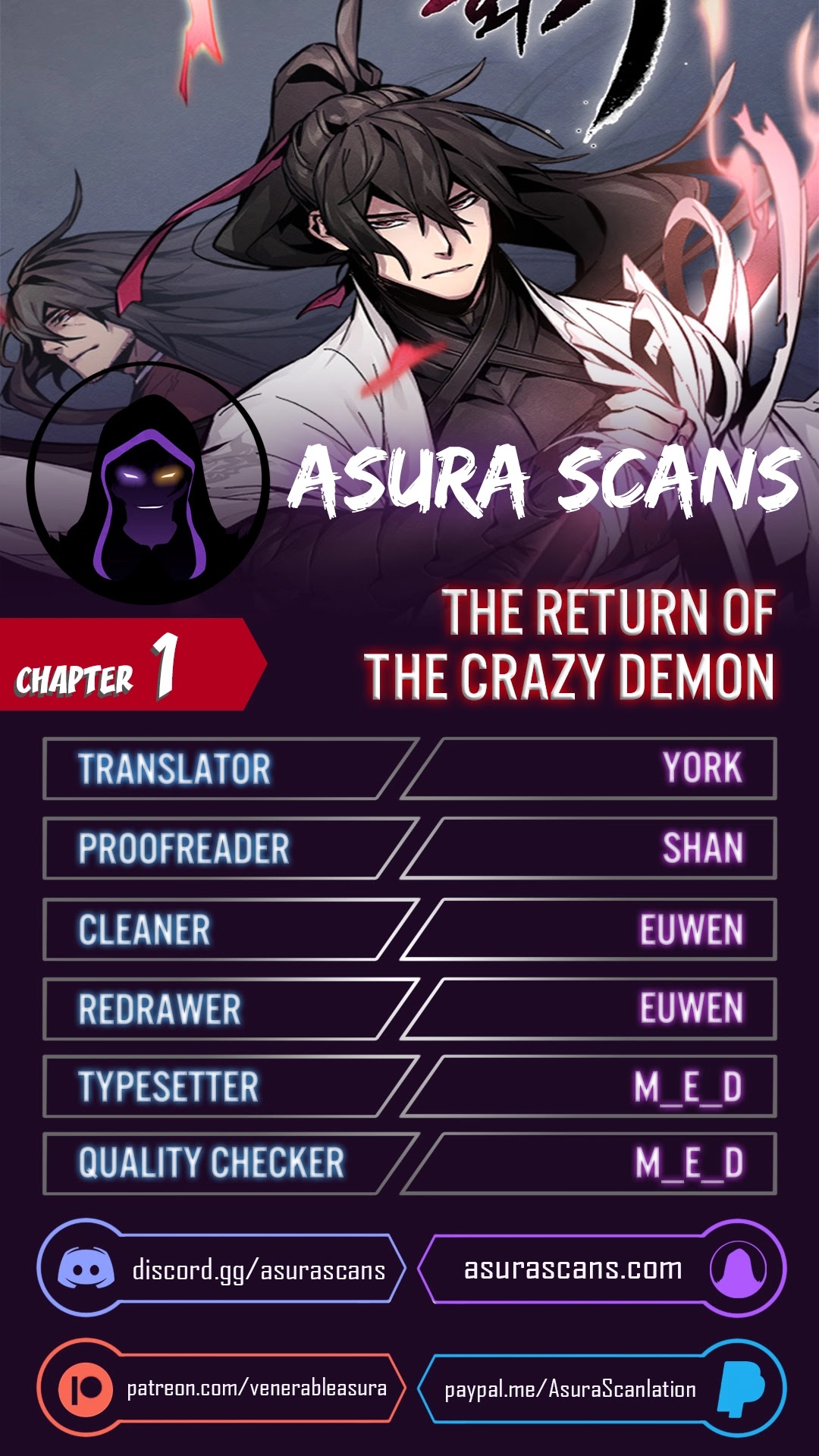The Return of the Crazy Demon chapter 1 page 1