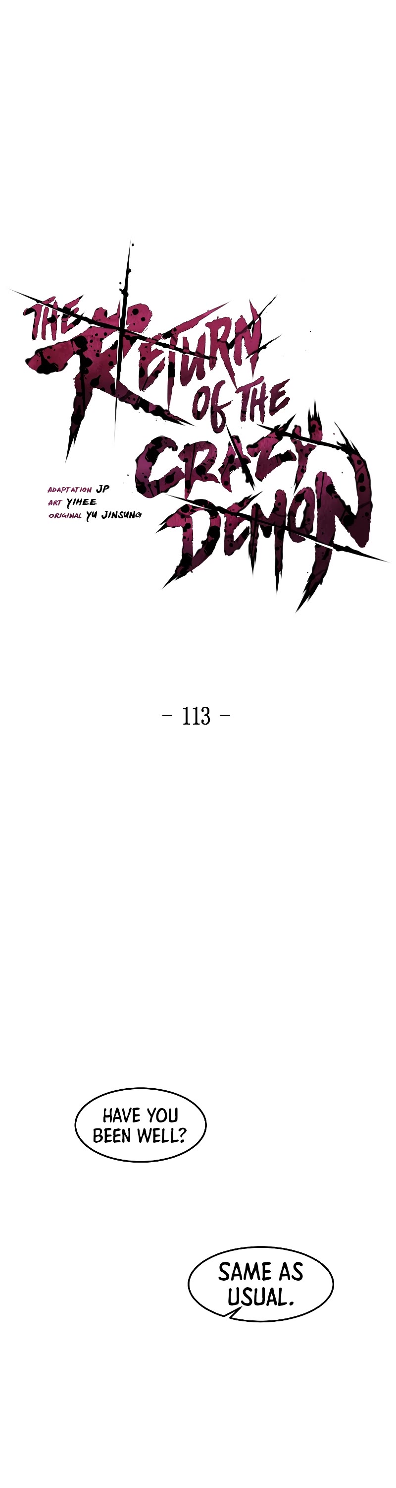 The Return of the Crazy Demon chapter 113 page 2