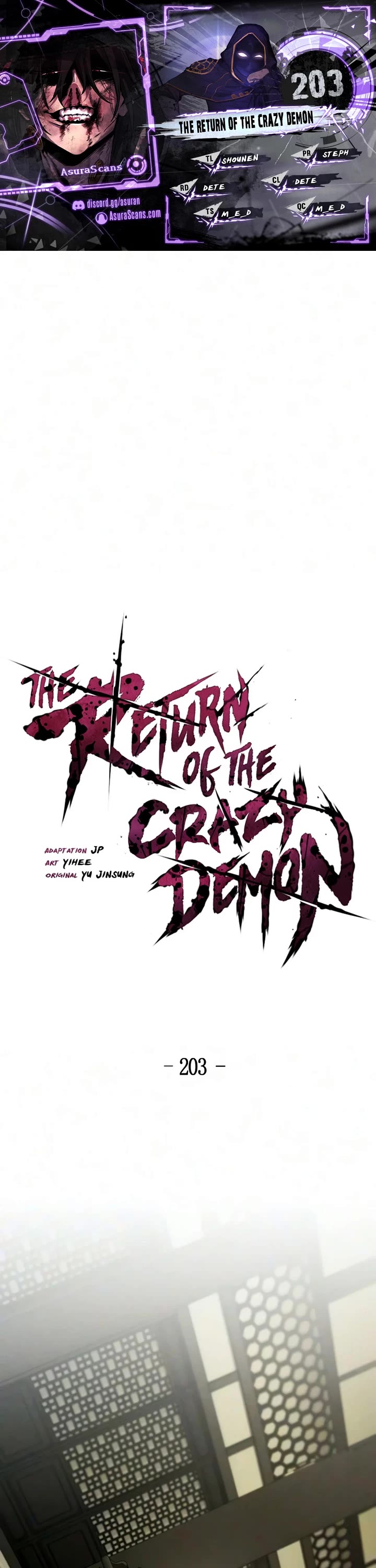 The Return of the Crazy Demon chapter 203 page 1