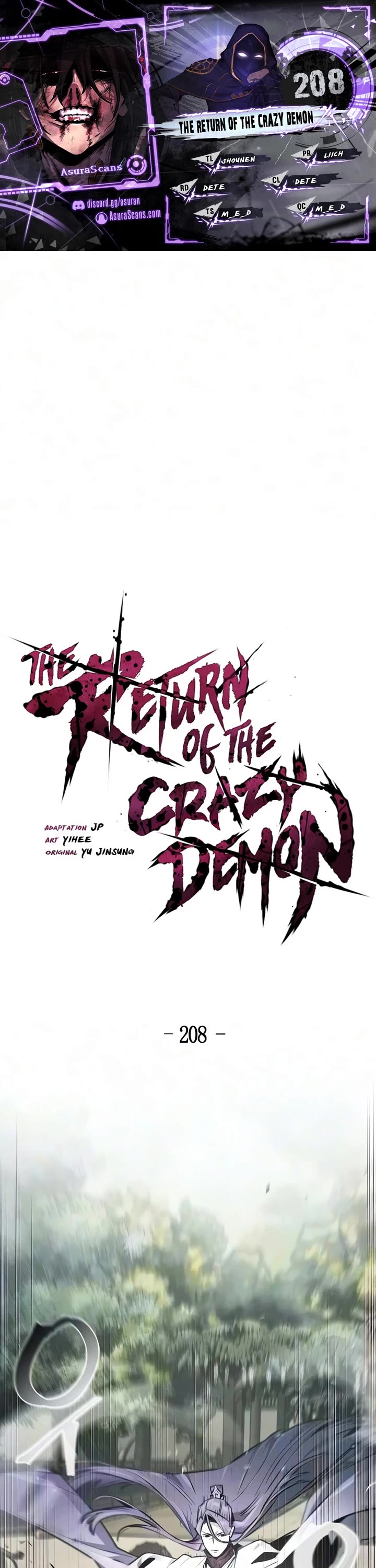 The Return of the Crazy Demon chapter 208 page 1