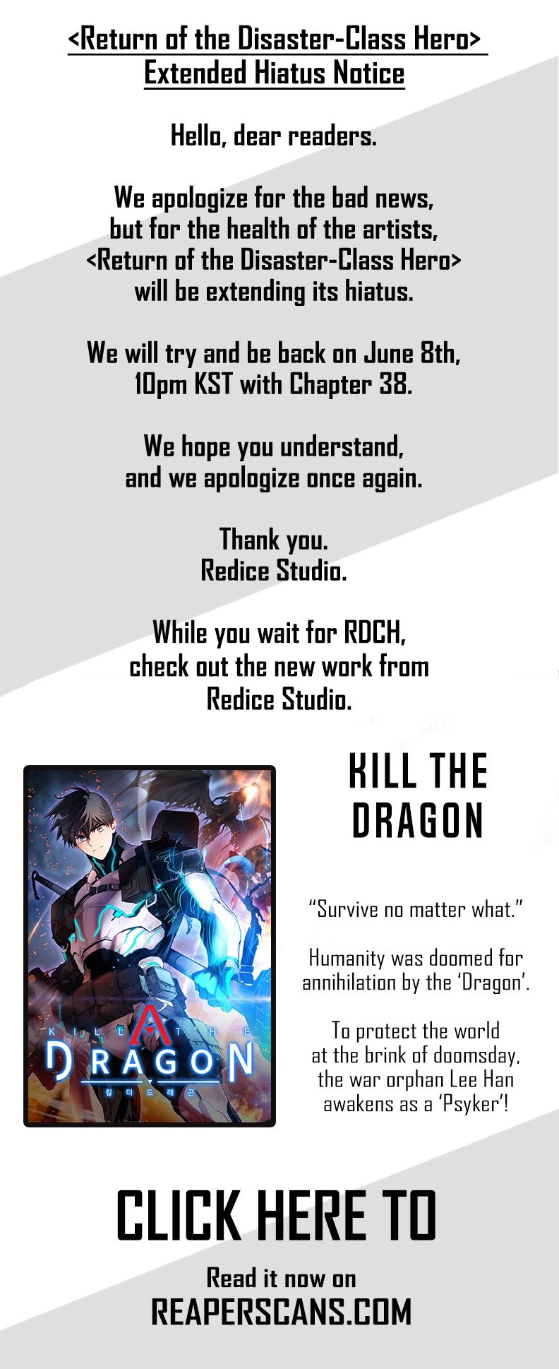 The Return of the Disaster-Class Hero chapter 37.6 page 1