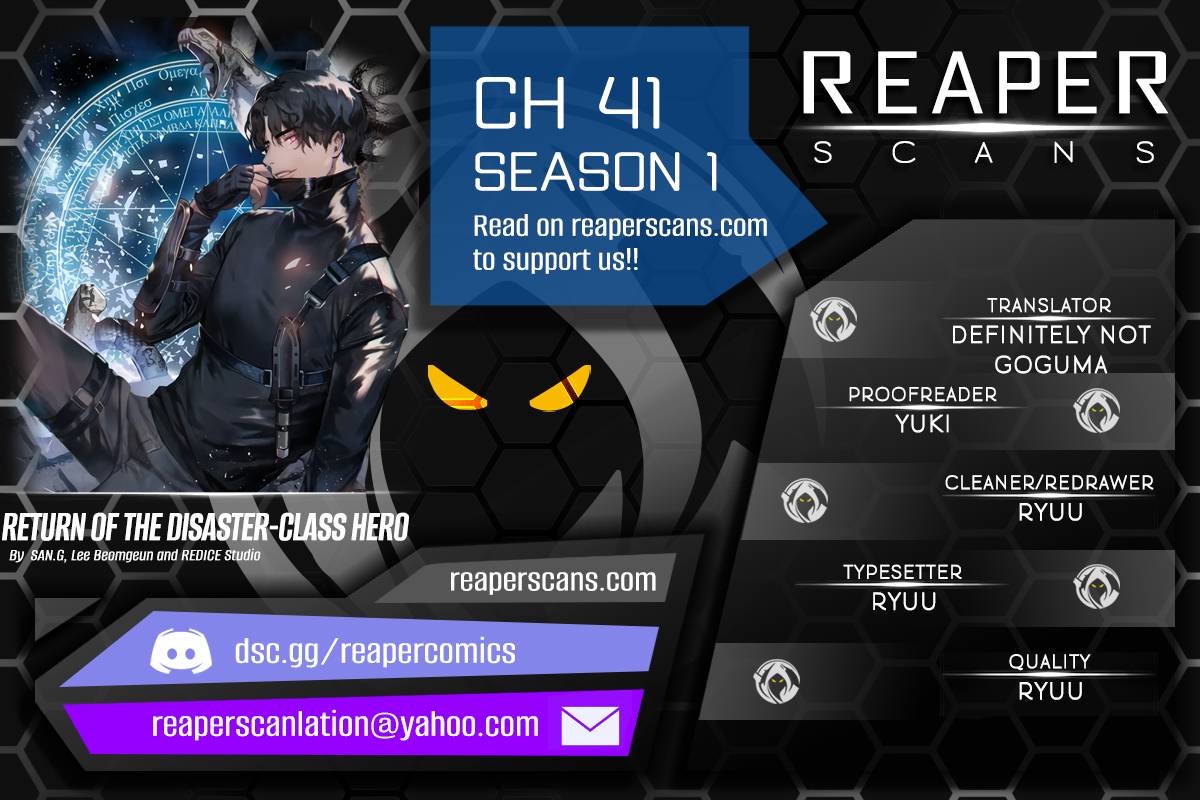 The Return of the Disaster-Class Hero chapter 41 page 1