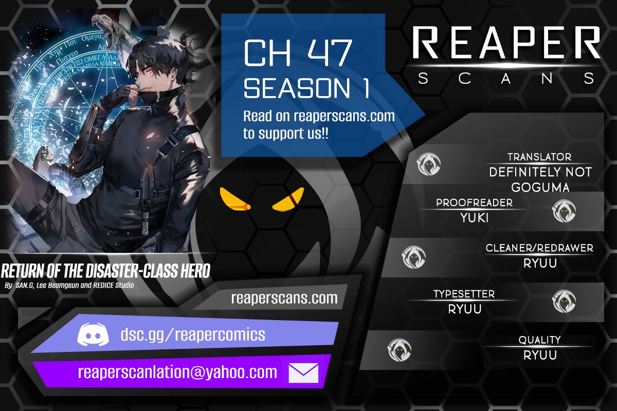 The Return of the Disaster-Class Hero chapter 47 page 1