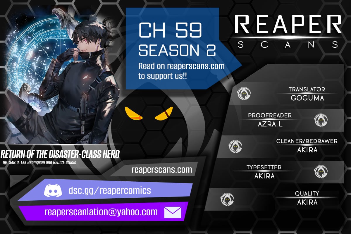 The Return of the Disaster-Class Hero chapter 59 page 1