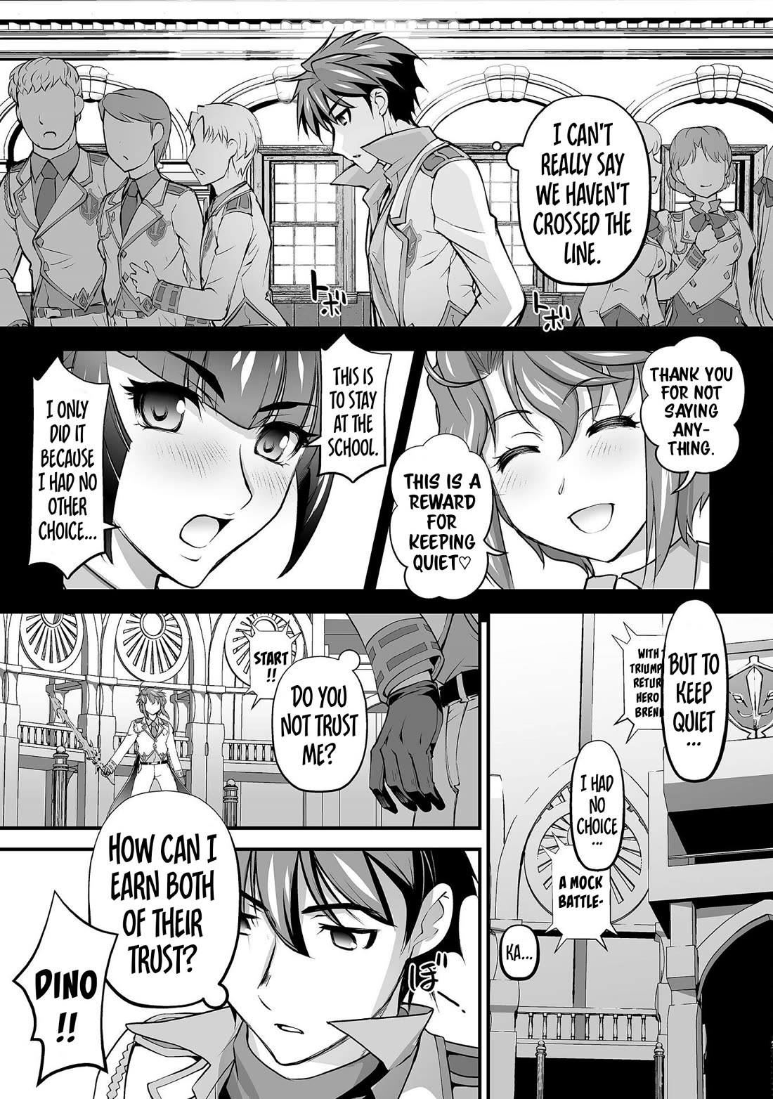 The Reward For Keeping Quiet Was Sex With Girls Dressed As Men chapter 13 page 15