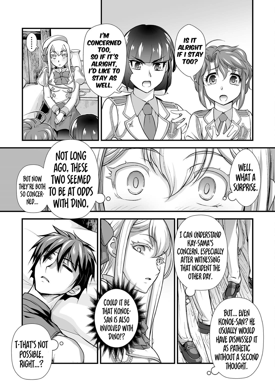 The Reward For Keeping Quiet Was Sex With Girls Dressed As Men chapter 13 page 19