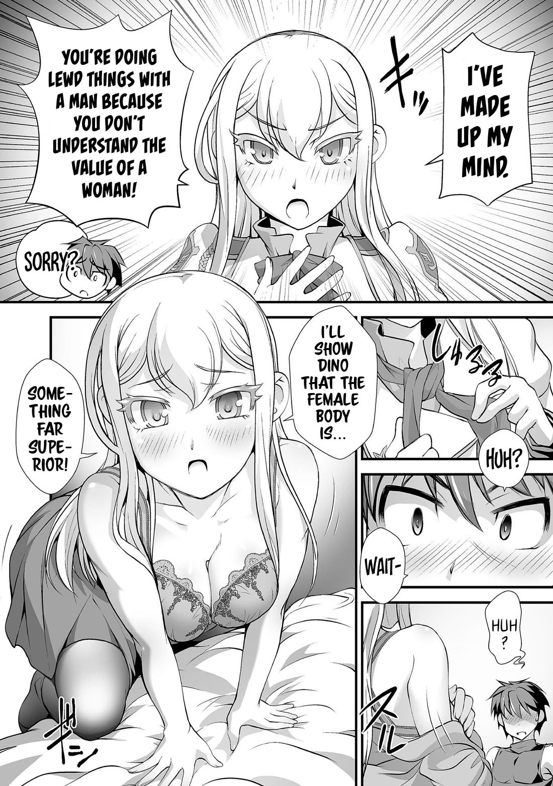 The Reward For Keeping Quiet Was Sex With Girls Dressed As Men chapter 14 page 9
