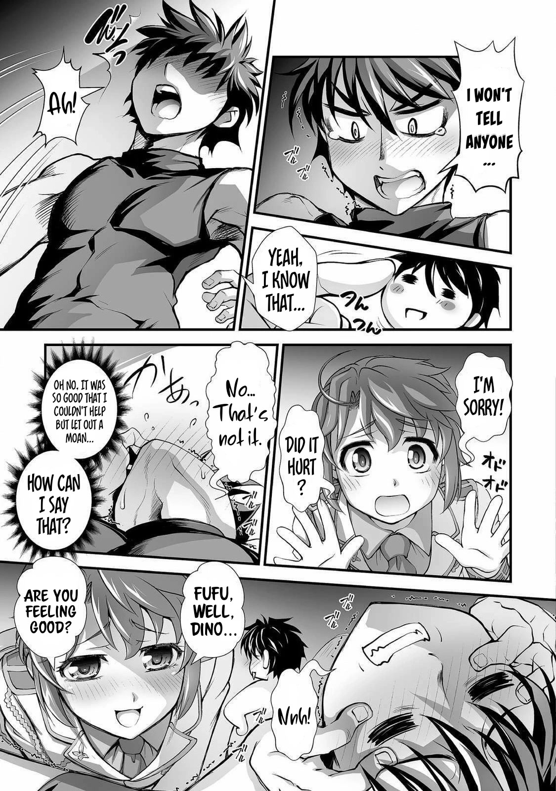 The Reward For Keeping Quiet Was Sex With Girls Dressed As Men chapter 4 page 4