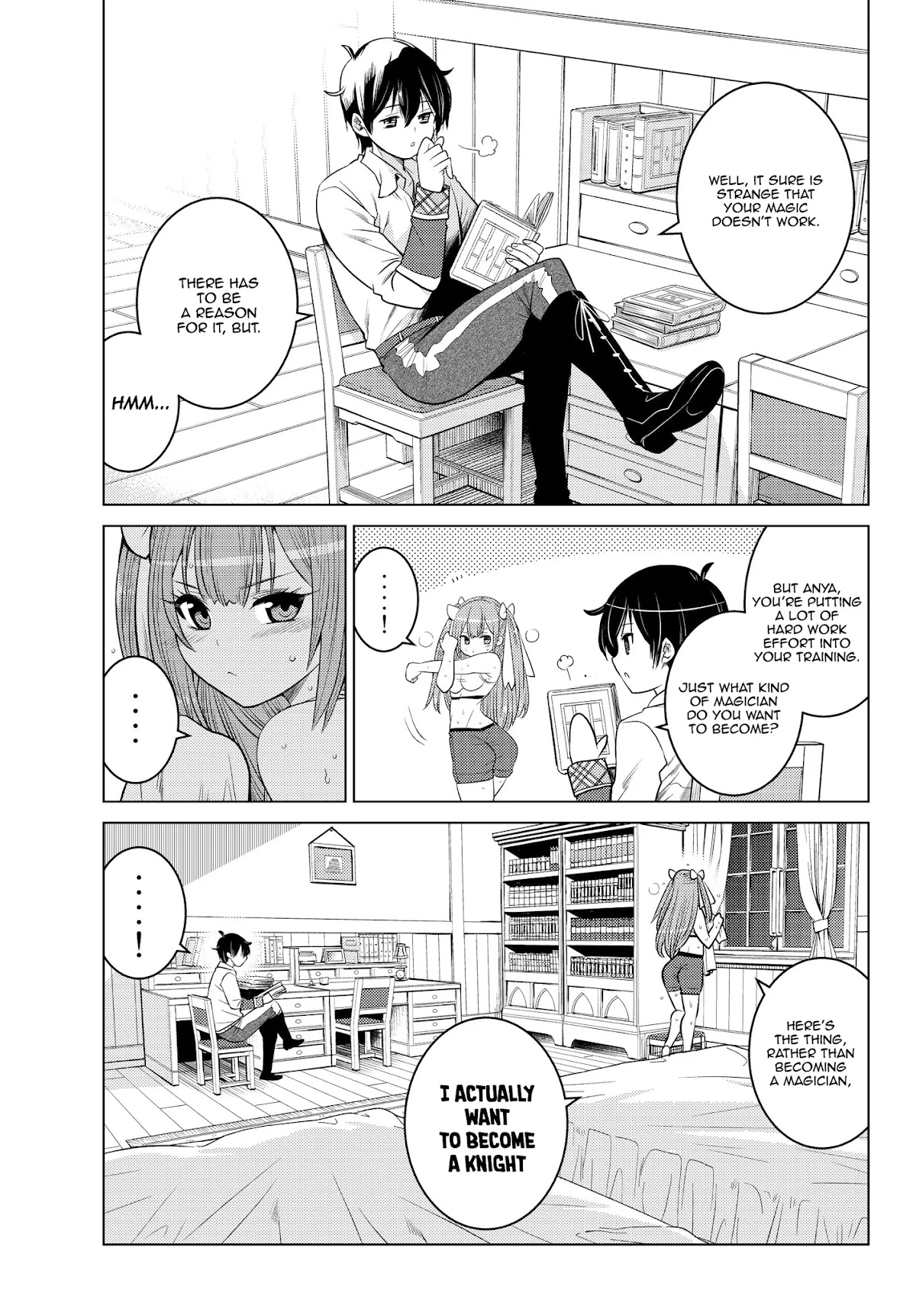 The Rise of the Tentacle Magician chapter 3.1 page 4