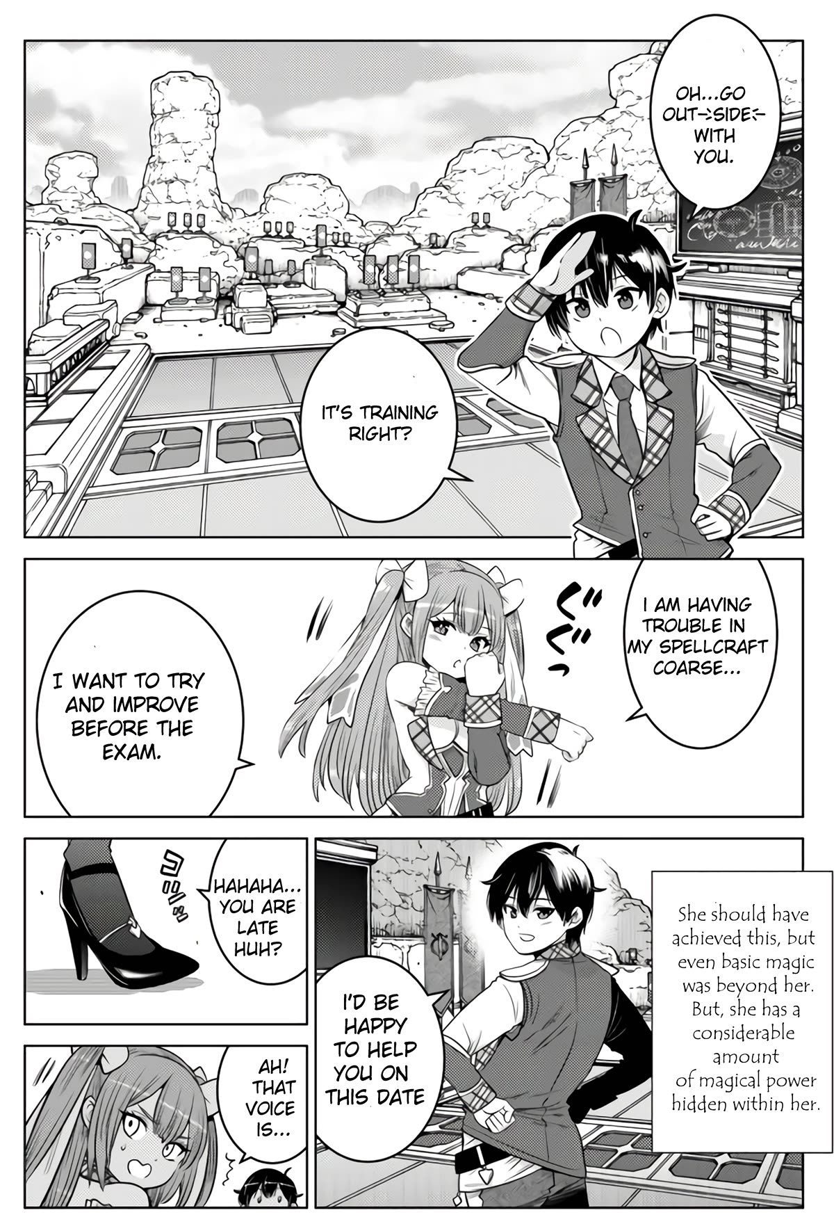 The Rise of the Tentacle Magician chapter 5.1 page 4