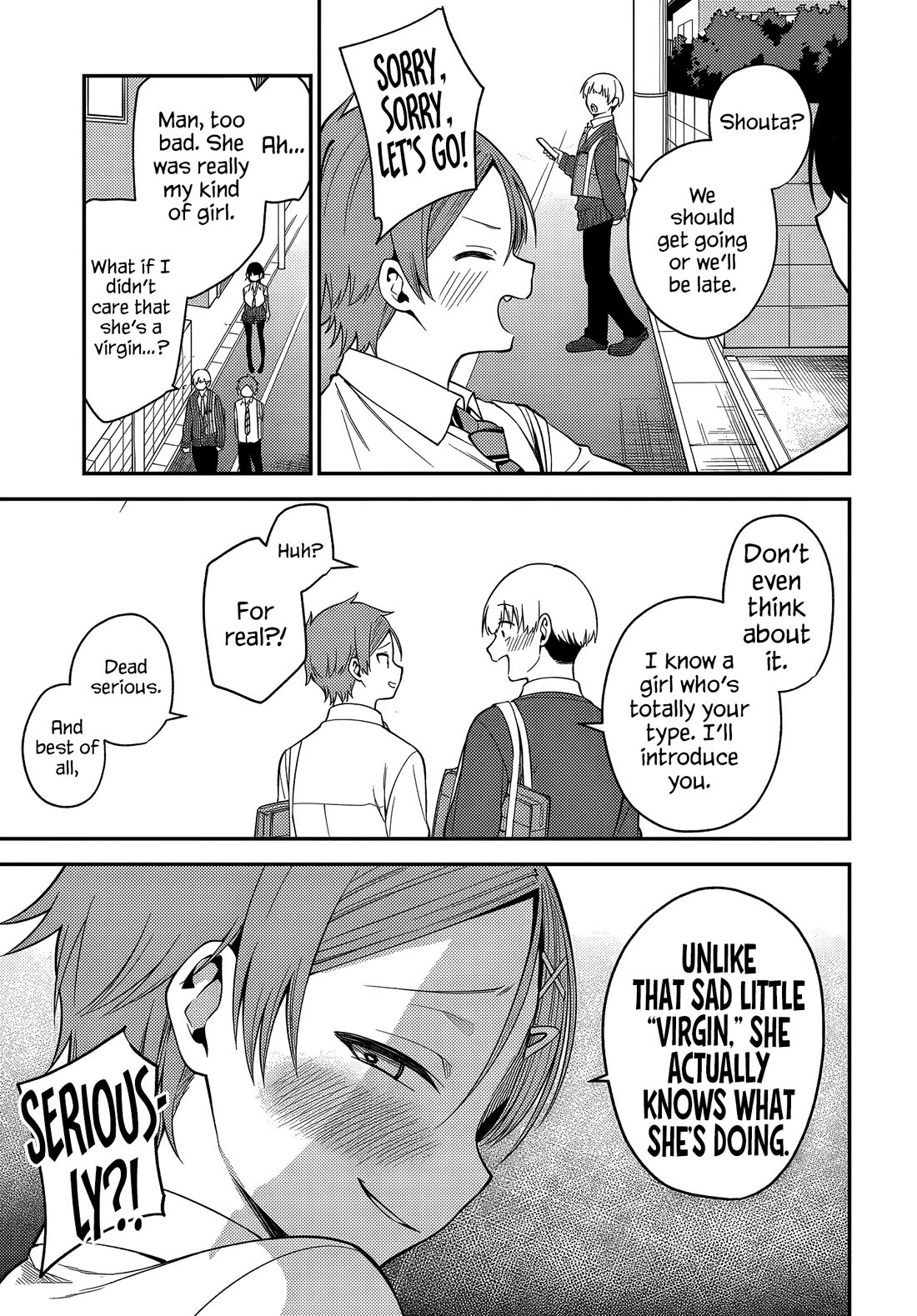 The Rumor is I'm Easy Man if You Ask in a World of Reversed Chastity chapter 4 page 11